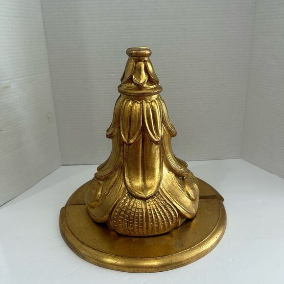 Vintage Ornate Wood Wall Shelves Hand Crafted Made in Italy Gold Gilded Finish - Picture 7 of 12